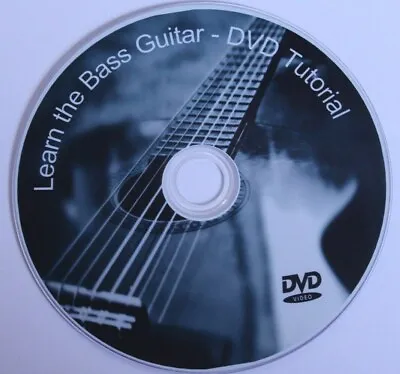 Learn To Play Bass Guitar - DVD Video Lessons FREE P&P + Printed Cover • £2.65