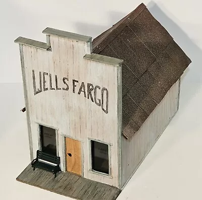 Built - Wells Fargo Building Assay And Land Office G Scale For Village Or Town • $98