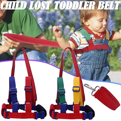 Baby Safety Anti Lost Safety Harness Children Toddler Leash Walk Belt Strap 1PCS • £5.68