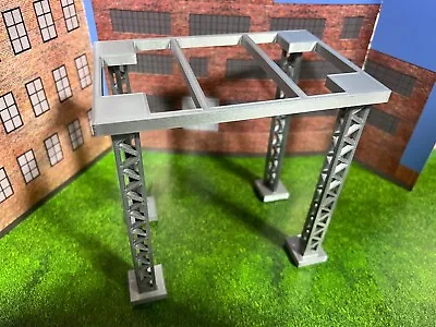 O Scale Solid Platform Four Post Trestle For Elevated Train Or Subway • $27.95