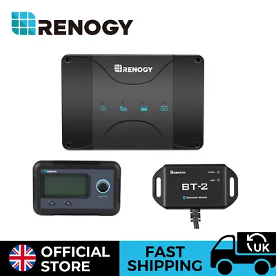 Renogy 30A 50A DC To DC Battery Charger Dual 12V W/ MPPT W/ BT-2 OR W/ Monitor  • £219.99