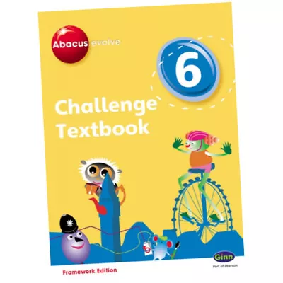 Abacus Evolve Challenge Year 6 Textbook - Carol Richardson (2009 Paperback) NEW • £16.49