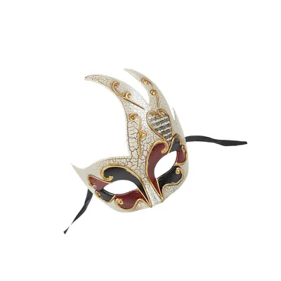 Masquerade Ball Masks Face Men And Women Male Flame • £10.49