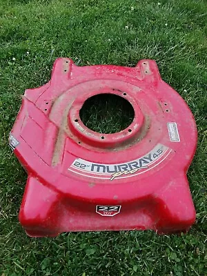 1972 Murray 22273X9A Lawn Mower Deck 22  And Grass Shroud  • $86.39