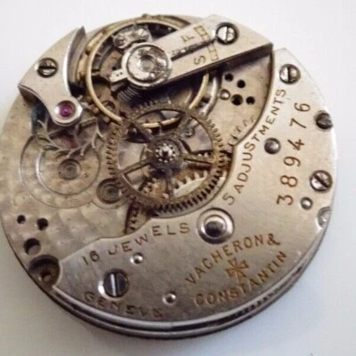 $128.78 • Buy Vacheron Constantin Small Movement Defect For Parts Balance Ok Fur Parts(K268)