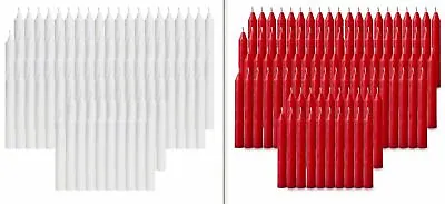 200pcs Bulk Candles Mix 100-Red & 100-White Christmas Tree CandlesChimePyramid • $59.99