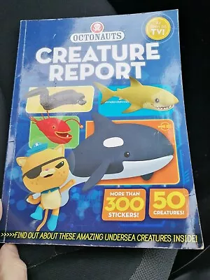 Octonauts Creature Report By Simon & Schuster UK Book 7sed FREEPOST  • £26.99