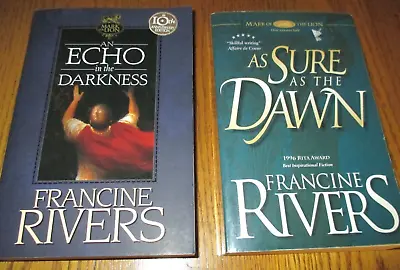 Mark Of The Lion Books 2 3 Lot  Francine Rivers  Echo Darkness Sure As Dawn • $6