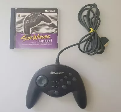 Microsoft SideWinder Game Pad Controller 15-pin Serial Port 90873l + Drivers • $12.99