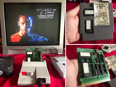 Terminator 2 Judgment Day Prototype Nes Nintendo II Proto W TEST PHOTOS L@@K!! • $735