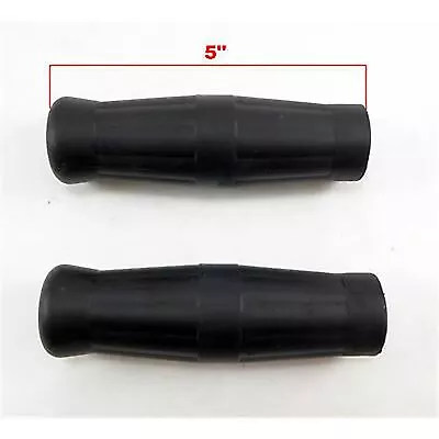 2FastMoto Classic Vintage Black Coke Bottle Style Grips For 7/8  Bars Ry01-034  • $10.89