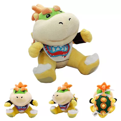 Jr Bowser Baby 7  Plush Super Mario Bros. Little Buddy Toy Koopa Stuffed Doll • $22.91