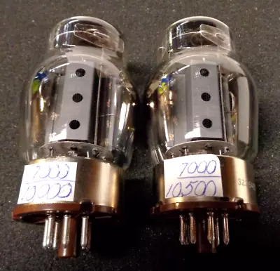 $399.99 • Buy TS 6550 Coke Bottle Style Tubes (2) Matching Pair & Date Codes 6405-3