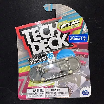 Tech Deck - Throwback Series - Stereo Skateboards - Fingerboard • $9.99