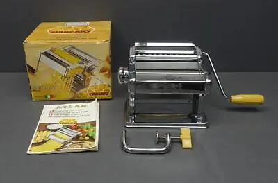 Marcato Atlas Noodle Pasta Maker Machine #150 Instruction Manual Italy New • $64.99