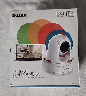 D-Link HD Pan & Tilt WiFi Camera Day / Night DCS-5030L  • $58.88