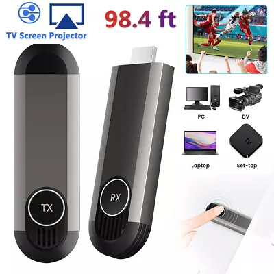 Wireless Dongle 1080P 60Hz HDMI Mini Extender Adapter With Transmitter Receiver • $68.99