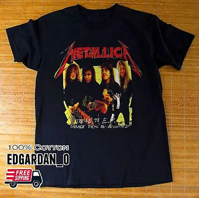 SALE!!_ Metallica Garage Days Re-revisited Black Unisex T-Shirt S-5XL CAN'T MISS • $20.99