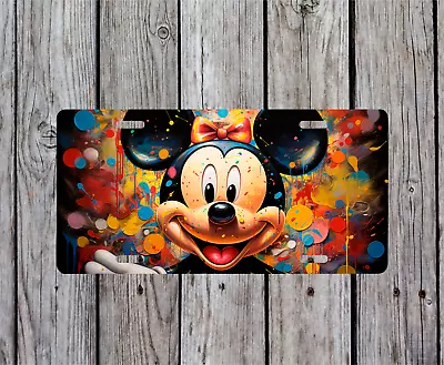 Mickey Mouse Novelty License Plate (#4) • $9