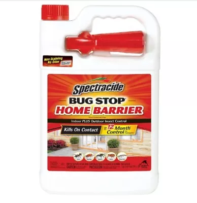 Spectracide Bug Stop Home Barrier - 1-Gallon Bug Killer Spray For Pest Control • $9.72