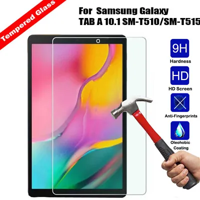 Samsung Galaxy TAB A 10.1 SM-T510/SM-T515 2019 Tempered Glass Screen Protector • $15.25