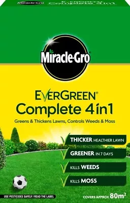 Miracle-Gro Evergreen Complete 4 In 1 80m2 • £13.88