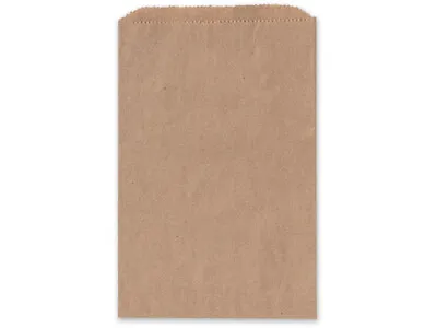 KRAFT Flat Paper Merchandise Bags Choose Size & Package Amount • $1.43