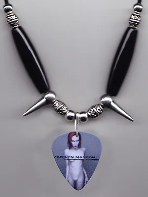 Marilyn Manson Mechanical Animals Album Guitar Pick Necklace • $11.99