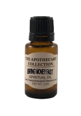 BRING MONEY FAST Spiritual Oil For Hoodoo Voodoo Santeria Wicca Pagan Magick • $9.95