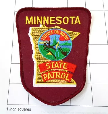 Minnesota State Patrol -- State Police Embroidered Shoulder Patch  -  New • $6.50