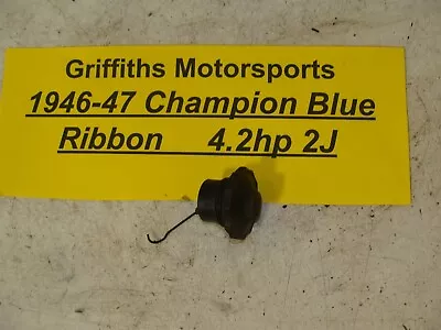 1946-47 Champion Blue Ribbon 2J 4.2hp Outboard Motor OEM GAS CAP FUEL TANK LID • $42