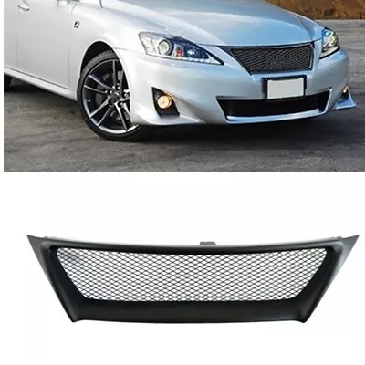 Front Bumper Grill Grille For Lexus IS250 IS350 2011-13.6th F Sport Matte Black • $79.70