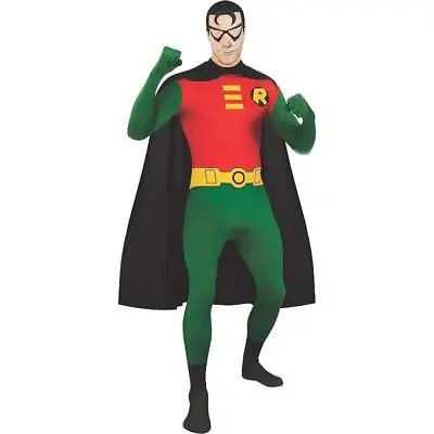 £26.49 • Buy Rubie's Robin 2nd Skin Men's Superhero Fancy Dress Costume