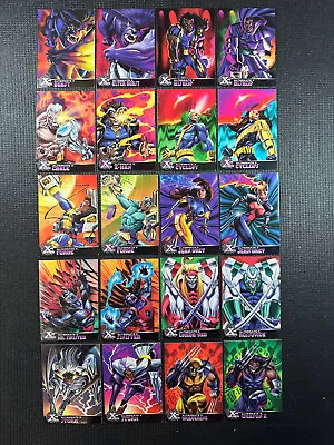 1995 Fleer Ultra X-Men Chromium - Alternate X - Complete 20 Card Set • $69.99