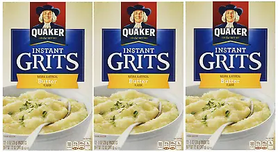 Instant Butter-Flavored Grits 12 Count 36Oz. • £26.43