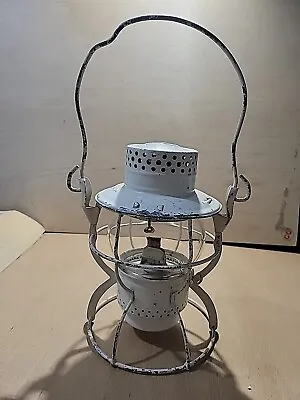 RARE ANTIQUE DIETZ NY RAILROAD LANTERN N.Y.C.S. No. 999 Kerosene Made In USA • $299