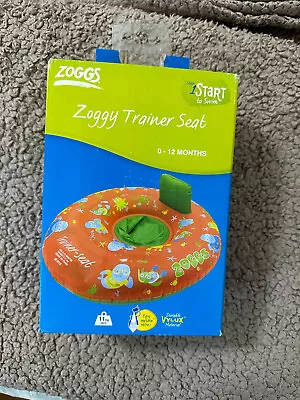 Zoggs Baby Swimming Trainer Seat 0-12 Months - Orange • £12.99