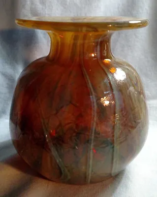 Malta Art Glass Vase - Blown Glass • $19.99