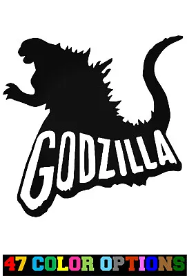 Vinyl Decal Truck Car Sticker Laptop - TV Movies Horror Kaiju Monster Godzilla  • $4