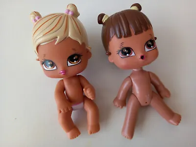 2 X  Bratz Babyz Mini Little Dolls 4  Nude Naked • £6.99