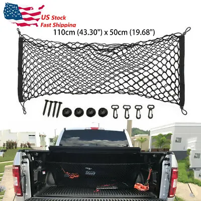 Truck Bed Envelope Style Trunk Mesh Cargo Net For Toyota Tacoma 2005 - 2021 New • $12.99