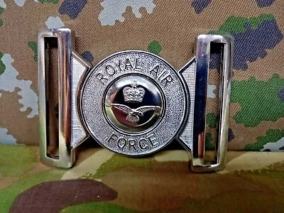 Genuine British Royal Air Force RAF Insignia Ceremonial Stable Belt Buckle • £23.64