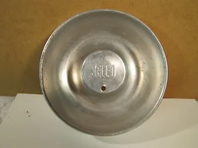 JELL-O Mold Aluminum Jello Brand Vintage Metal Mold Ring 6.5  Wide 2  Tall • $7.10