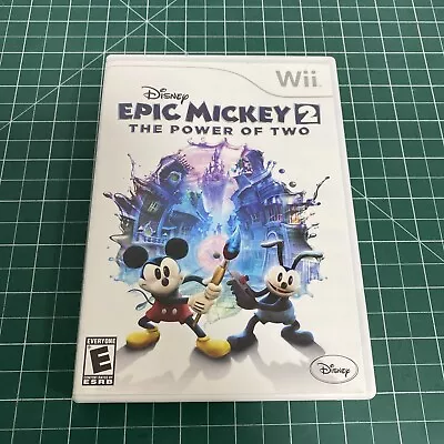 Epic Mickey 2 Wii Complete Tested • $7.95