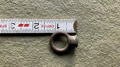 $7.95 • Buy Vintage Brass Lamp Parts Hanging Chandelier Ceiling Light Ring Finial Threaded 
