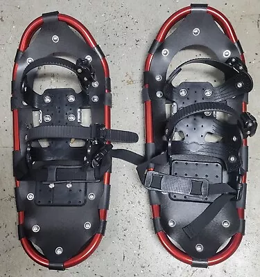 NACATIN All Terrain Snowshoes Aluminum Alloy. Adjust. Bindings And Heel Lift NEW • $6
