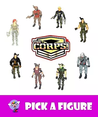 Lanard The Corps ACTION FIGURE TOY SOLDIERS Loads Of Figures To Choose From • £9.99