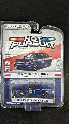 £38.68 • Buy Greenlight Hot Pursuit New York State Police 2016 Dodge Charger Pursuit 1:64