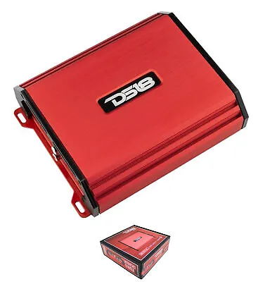 DS18 S1100.2/RD Red 1100 Watt 2 Channel Full Range Car Stereo Amplifier Amp RED • $79.99