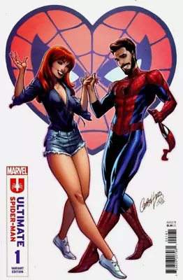 Ultimate Spider-Man 1 J. Scott Campbell Variant Cover Marvel Comics 2024 NM • £8.50